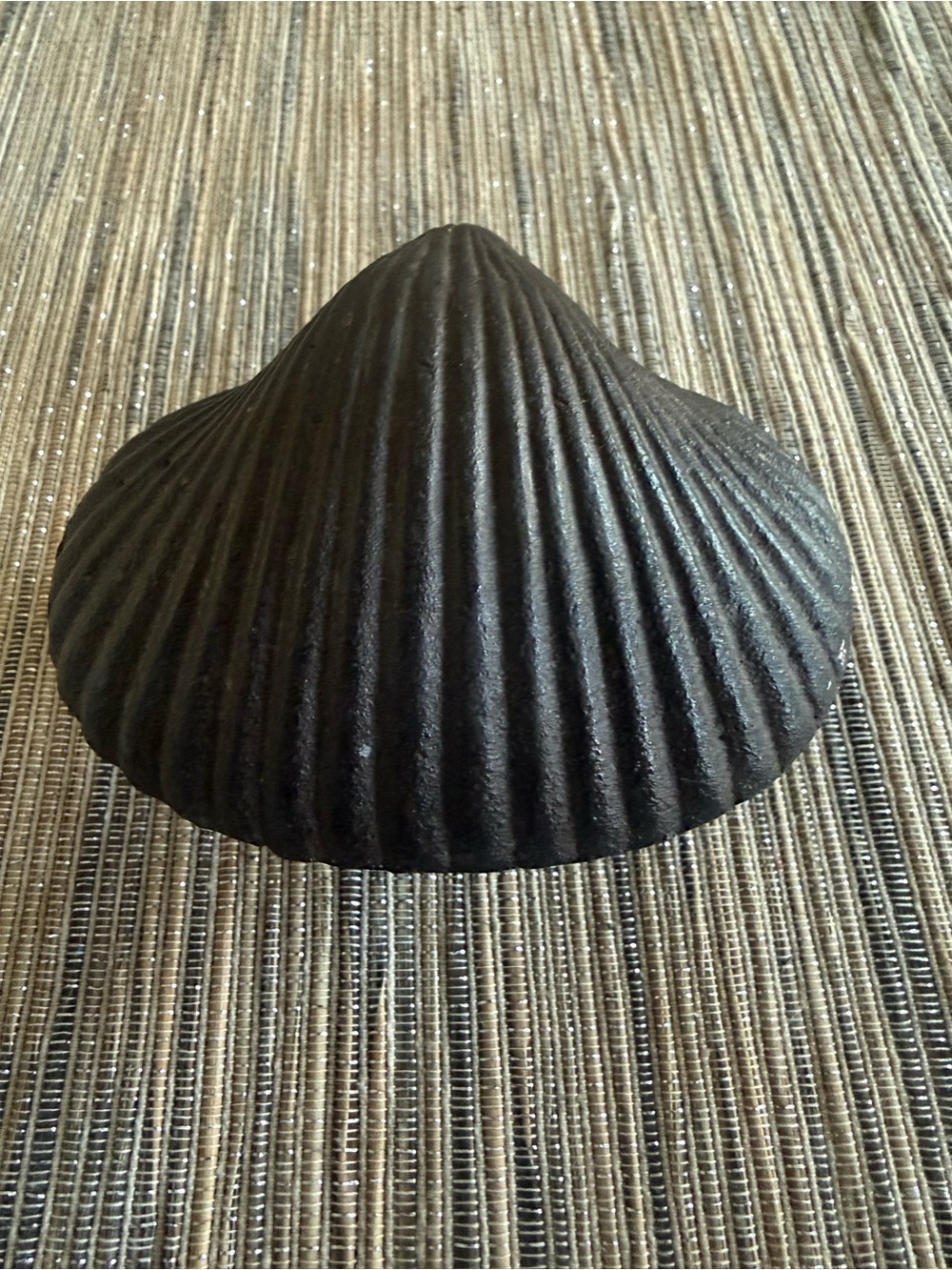 Bronze Shell-Shaped Decorative Accent